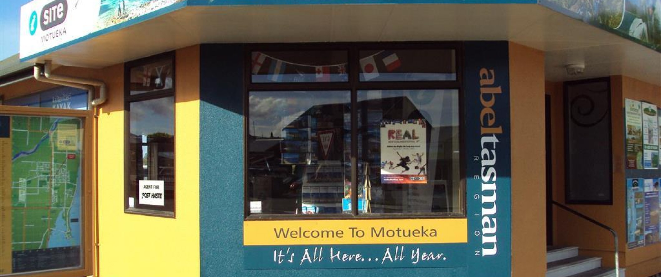 Motueka i-SITE Visitor Information Centre* Banner